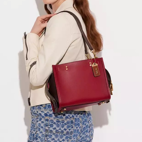 🎀Authentic Coach Rogue 25 In Colorblock✨️ - Picture 9 of 15